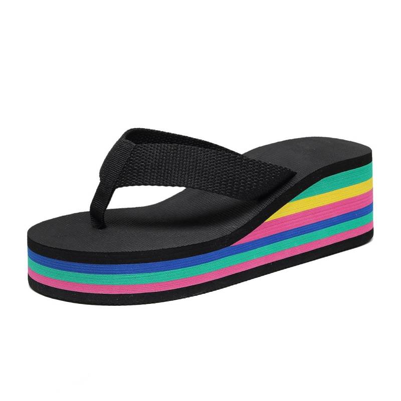 Sommer Frauen Schuhe Bad Slipper Hause Toepost Flip-Flops Strand Plattform Schuhe 39 schwarz Sommer Frauen Schuhe Bad Slipper Hause Toepost Flip-Flops Strand Plattform Schuhe 39 schwarz von Joom DACH
