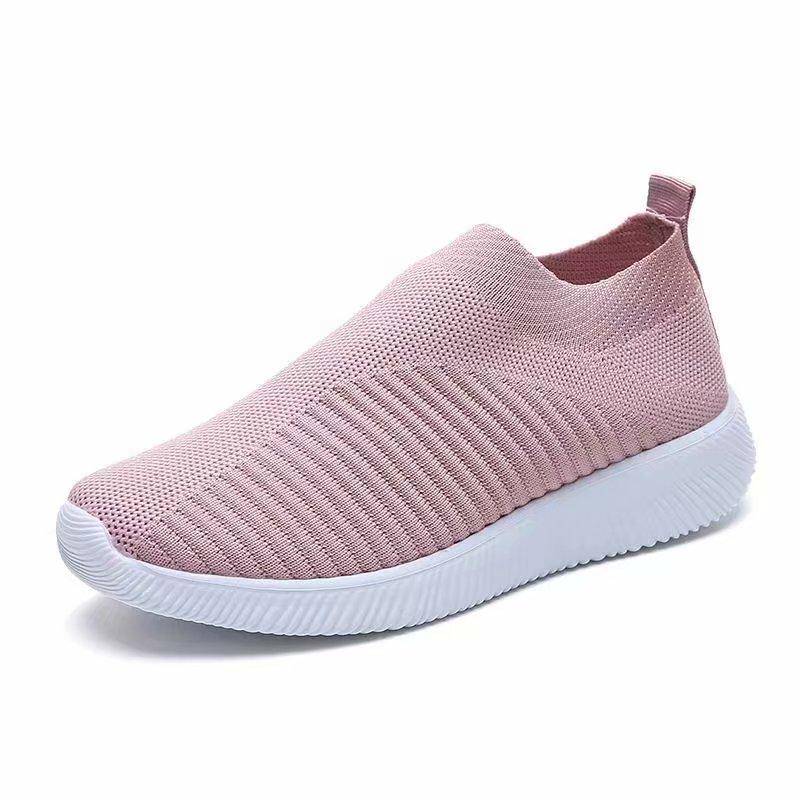 Sommer Frauen Schuhe Leichte Atmungsaktive Mesh Casual Schuhe Frauen Turnschuhe Wanderschuhe Frau 35 rosa von Joom DACH