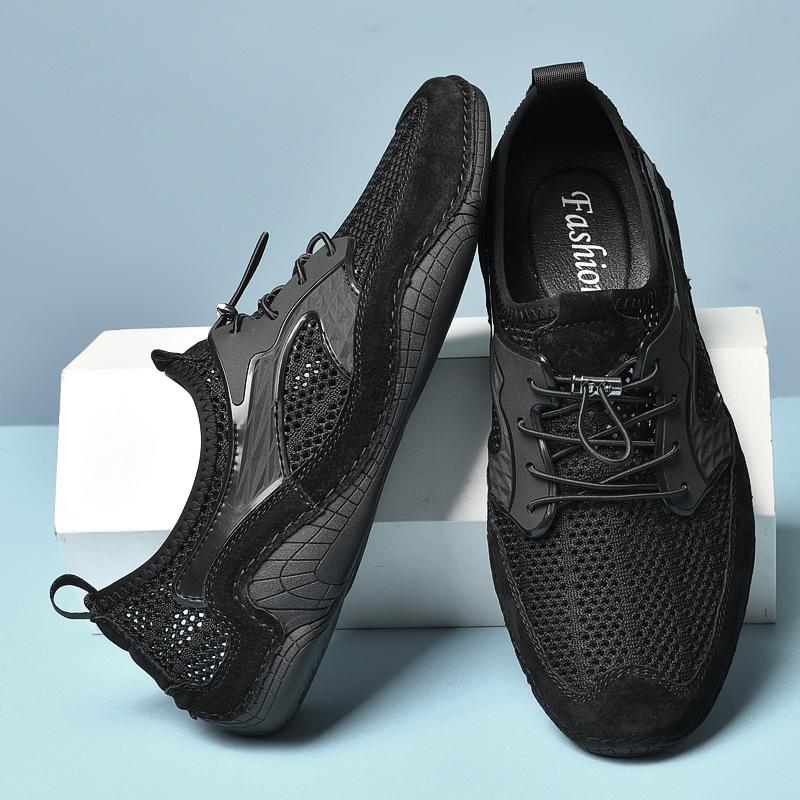 Sommer Herren Sandalen Echtes Leder Herren Freizeitschuhe Outdoor Herren Ledersandalen für Herren Strandschuhe Römische Herrenschuhe 44 von Joom DACH