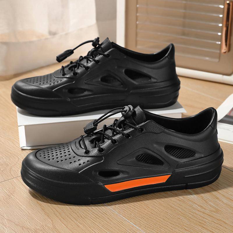 Sommer Herren Sandalen Echtes Leder Herren Freizeitschuhe Outdoor Herren Ledersandalen für Herren Strandschuhe Römische Herrenschuhe 45 von Joom DACH