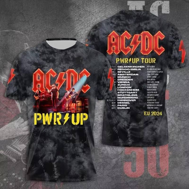 Sommer Herrenbekleidung Rockband T-Shirt AC/DC 3D-Druck Kinder Jungen Kurzarm T-Shirts Hip Hop Mode Rundhals Casual Shirts Tops L Sommer Herrenbekleidung Rockband T-Shirt AC/DC 3D-Druck Kinder Jungen Kurzarm T-Shirts Hip Hop Mode Rundhals Casual Shirts Tops L von Joom DACH