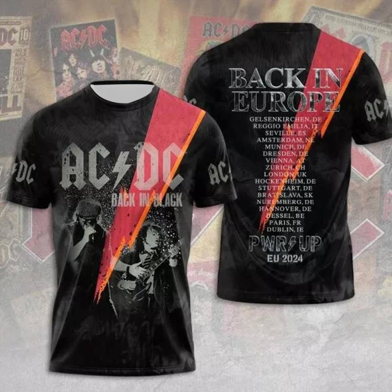 Sommer Herrenbekleidung Rockband T-Shirt AC/DC 3D-Druck Kinder Jungen Kurzarm T-Shirts Hip Hop Mode Rundhals Casual Shirts Tops M Sommer Herrenbekleidung Rockband T-Shirt AC/DC 3D-Druck Kinder Jungen Kurzarm T-Shirts Hip Hop Mode Rundhals Casual Shirts Tops M von Joom DACH