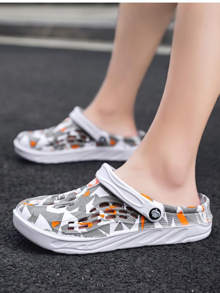 Sommer Herrenschuhe Große Größe 48/49 Hausschuhe Übergroße Sandalen Damen Herren Freizeitschuhe Mode Luxus Sandalen Komfort Weiche Hausschuhe 38 von Joom DACH