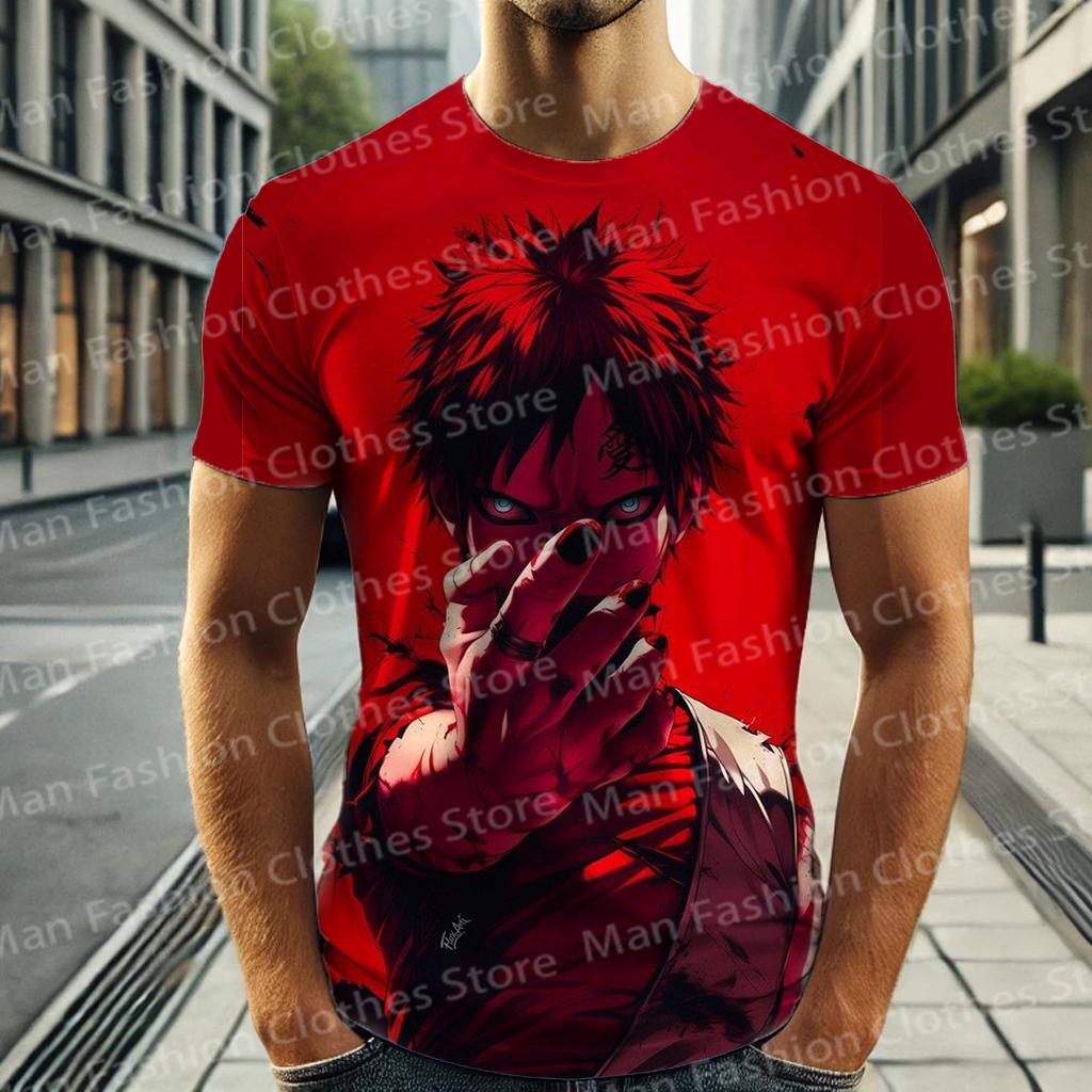 Sommer Japan Anime Naruto Gaara Cool Style 3D-Druck Kurzarm Männer Frauen T-Shirt Kleidung Mode Jungen Kurzarm Streetwear 2XL Sommer Japan Anime Naruto Gaara Cool Style 3D-Druck Kurzarm Männer Frauen T-Shirt Kleidung Mode Jungen Kurzarm Streetwear 2XL von Joom DACH