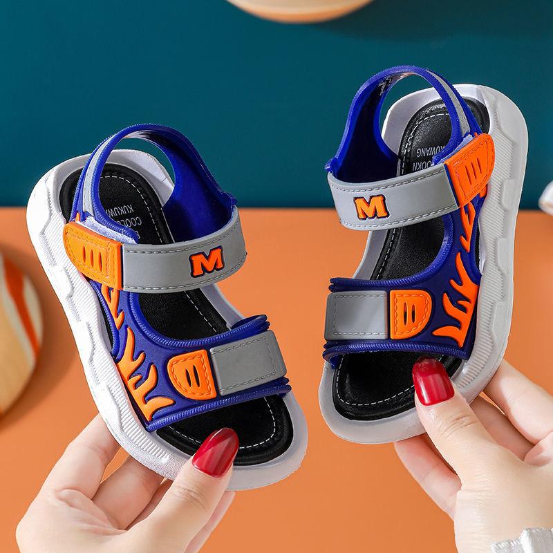 Sommer Jungen Schuhe 1-12 Jahre Alt Baby kinder Sandalen kinder Rutschfeste Sandalen Kinder Weichen Boden strand Schuhe 26 blau von Joom DACH