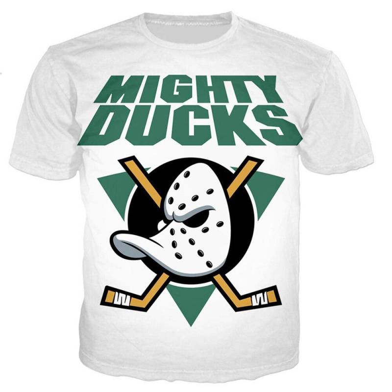 Sommer Lustige Mighty Duck Grafik T-Shirt Für Männer Streetwear Jungen Und Mädchen Casual Gemütliche Trend Alle-Abgestimmt T Shirts t Tops XXL von Joom DACH