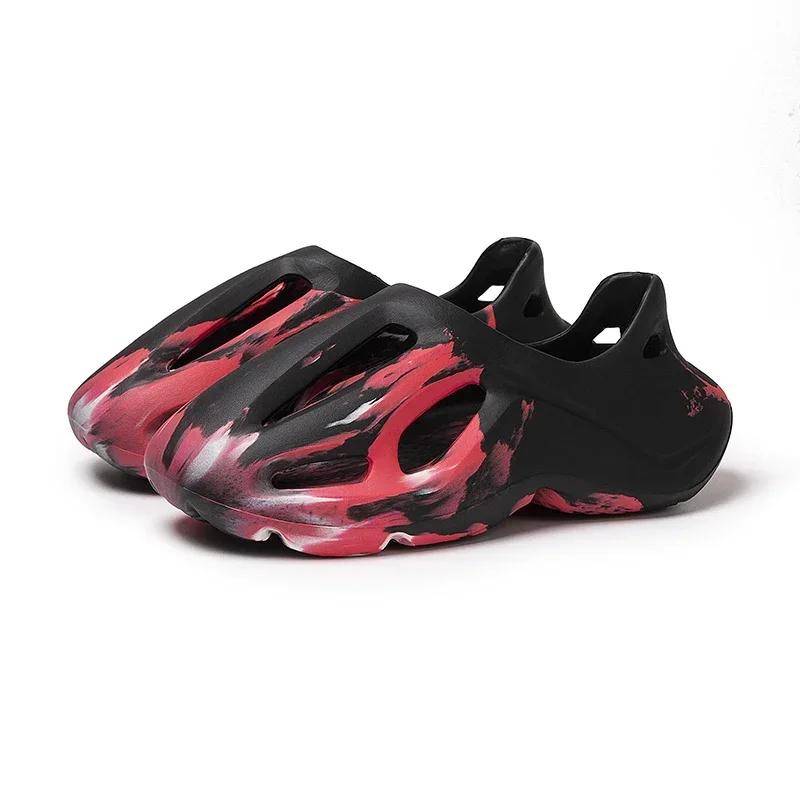 Sommer Männer Frauen Hausschuhe Camouflage Plattform Outdoor Clogs Schuh Strand Sandalen Männlich Weiche EVA Indoor Hause Rutschen Liebhaber Flip-Flops 46-47 von Joom DACH