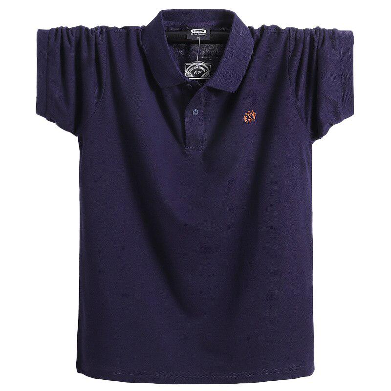 Sommer Männer Kurzarm Polo-Shirt Marke Kleidung Reine Baumwolle Männer Business Casual Polo-Shirt M-6XL 2XL violett Sommer Männer Kurzarm Polo-Shirt Marke Kleidung Reine Baumwolle Männer Business Casual Polo-Shirt M-6XL 2XL violett von Joom DACH