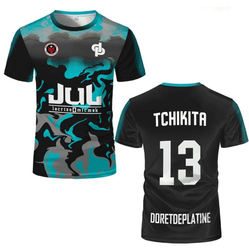 Sommer Maillot JUL Trikot Tchikita Jugend Atmungsaktiv Schnelltrocknend Training Fußball T-Shirt Herren und Damen Mode Sport T-Shirts M von Joom DACH