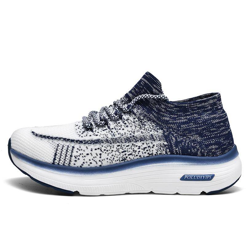 Sommer Mesh Laufschuhe für Damen Atmungsaktive Outdoor Joggingschuhe Herren Socken Freizeit Sneaker Herren Wanderschuhe Männliches Schuhwerk 45 von Joom DACH