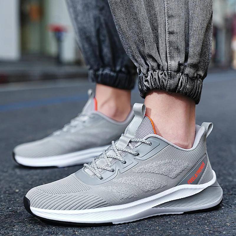 Sommer Mesh Laufschuhe für Männer Atmungsaktive Sport Jogging Schuhe Outdoor Ultraleicht Sneakers Männer Wanderschuhe Männliche Schuhe 46 von Joom DACH
