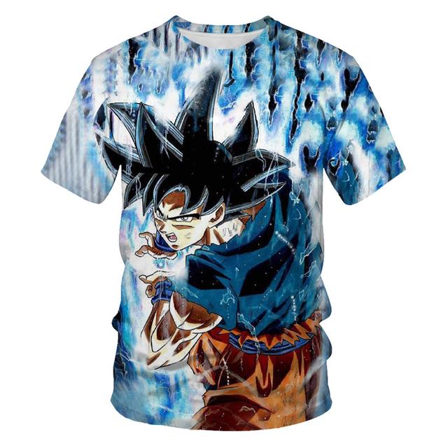 Sommer Mode Neue Super Leuchtende 3D Druck Muster Herren Jungen Kurzarm Trend Casual T-shirt Bekleidung XXS-6XL XL von Joom DACH