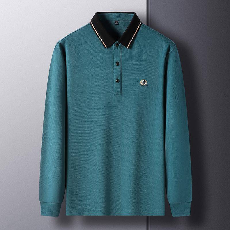 Sommer Neue Kleidung Langarm T-Shirt Atmungsaktiv Bequem Unterhemd Herren Freizeit-Tops XL von Joom DACH