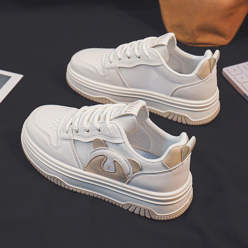 Sommer Neue Vielseitige Mesh Atmungsaktive Sneaker Studenten Sportschuhe Freizeitschuhe Weiße Schuhe Damen 40 von Joom DACH