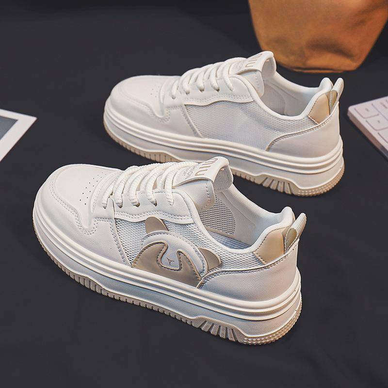 Sommer Neue Vielseitige Mesh Atmungsaktive Sneaker Studenten Sportschuhe Freizeitschuhe Weiße Schuhe Damen 40 von Joom DACH