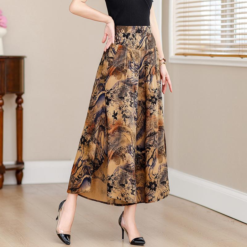 Sommer Plus Größe Breite Bein Hosen Frauen Lose Böhmischen Sommer Hohe Taille Hosen Frauen Böden XL-5XL 4XL Sommer Plus Größe Breite Bein Hosen Frauen Lose Böhmischen Sommer Hohe Taille Hosen Frauen Böden XL-5XL 4XL von Joom DACH