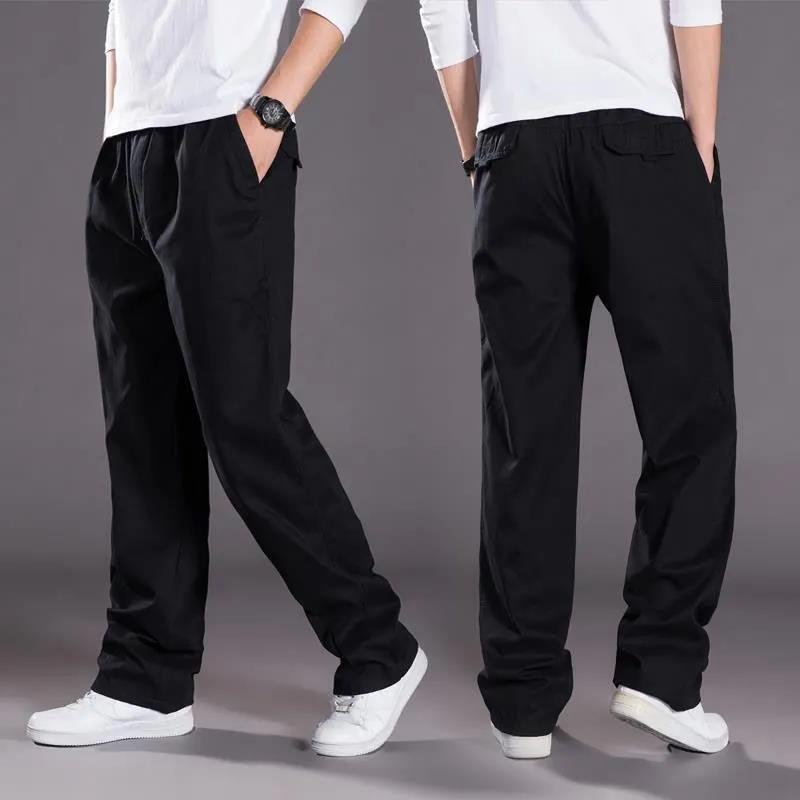 Sommer Plus Größe männer Breite bein Hosen Multi-taschen Overalls Gerade Casual Hosen Outdoor Lose Version Sport Hosen XXXXXL schwarz Sommer Plus Größe männer Breite bein Hosen Multi-taschen Overalls Gerade Casual Hosen Outdoor Lose Version Sport Hosen XXXXXL schwarz von Joom DACH