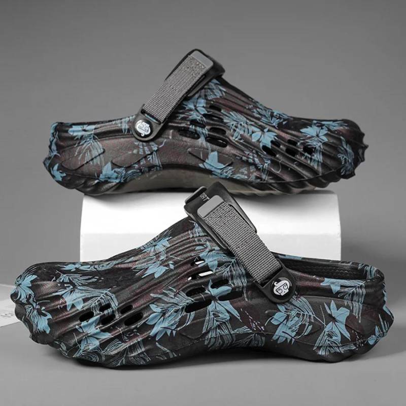 Sommer-Strand-Hausschuhe Herren Herren Sommer-Clogs für Herren Outdoor-Pantoletten Herren Garten-Clogs 47 von Joom DACH