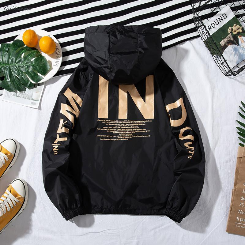 Sommer Windjacke Damen Mode Kapuze Reißverschluss Bomberjacke Streetwear Oberbekleidung XXXXL Sommer Windjacke Damen Mode Kapuze Reißverschluss Bomberjacke Streetwear Oberbekleidung XXXXL von Joom DACH