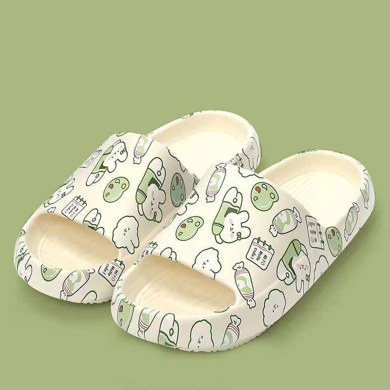 Sommer Wolke Weiche EVA Hausschuhe Paar Hause Outdoor Slipper Strand Unisex Schlafzimmer Schuhe Damen Sandalen 40-41 von Joom DACH