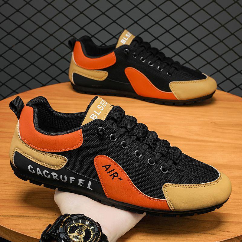 Sommer heiß verkaufende Herrenschuhe neue einfüßige Slipper Herren vielseitige atmungsaktive Freizeitschuhe 44 von Joom DACH