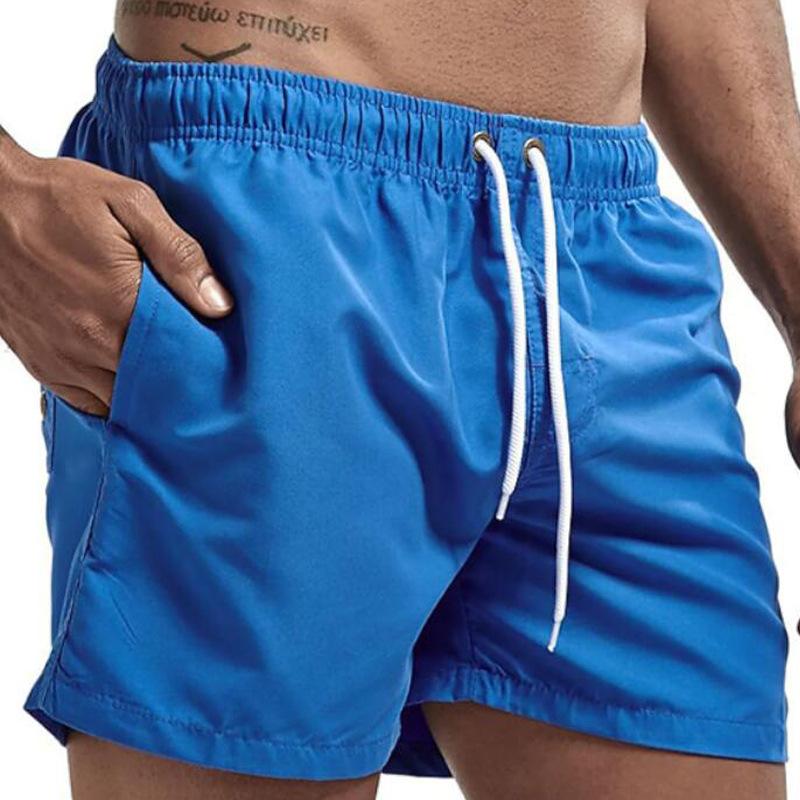 Sommer herren strand hosen lose große größe schnell trocknend casual shorts modische 3XL blau von Joom DACH
