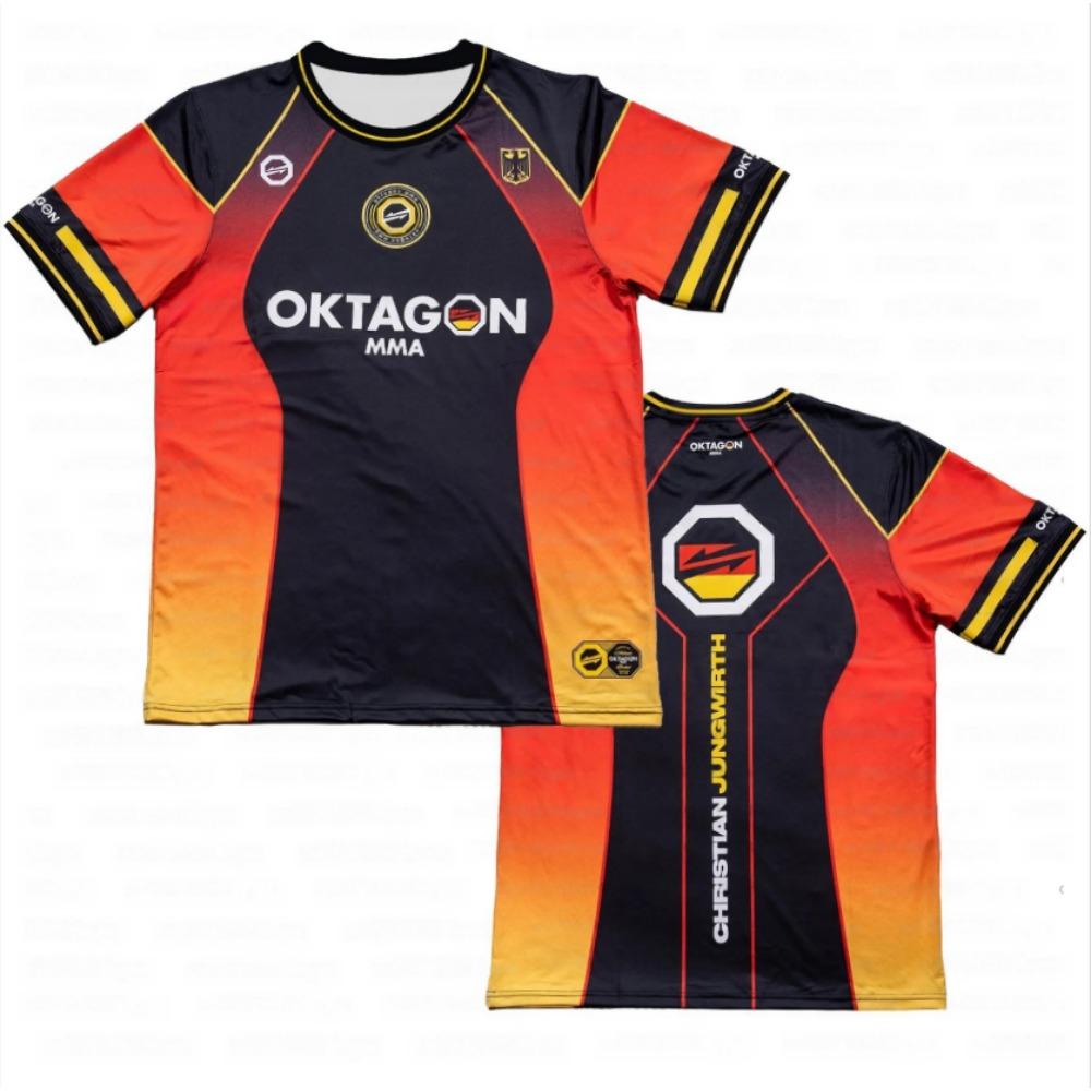 Sommerdruck Fighting Fighter Fans Uniform Herren Damen Atmungsaktiv Rundhals Kurzarm Herren Freizeit T-Shirt Trikot M von Joom DACH