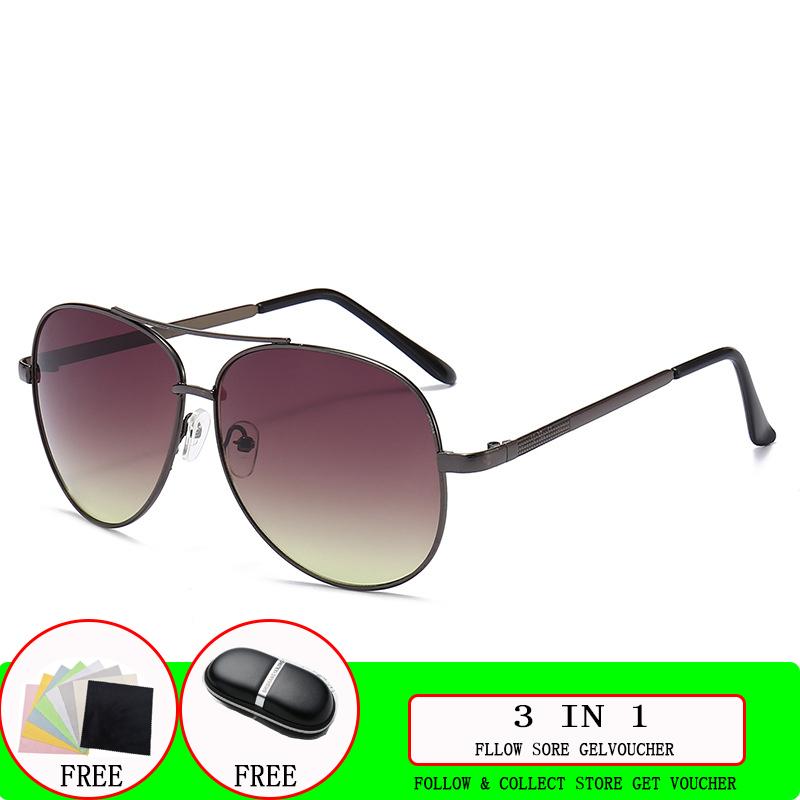 Sonnenbrillen für Herren, Tag- und Nachtsicht, Autofahren, Angeln, UV-Schutz, trendige Sonnenbrillen für Herren, authentisches Sonnenschutzglas, nicht polarisiert, modisches Accessoire von Joom DACH