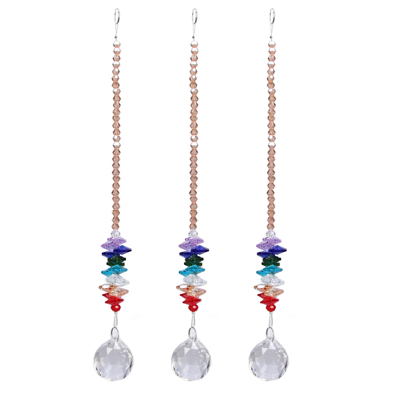 Sonnenfänger Tropfenform Farbprisma Kronleuchter Sonnenfänger Autofenster Dekoration Anhänger von Joom DACH