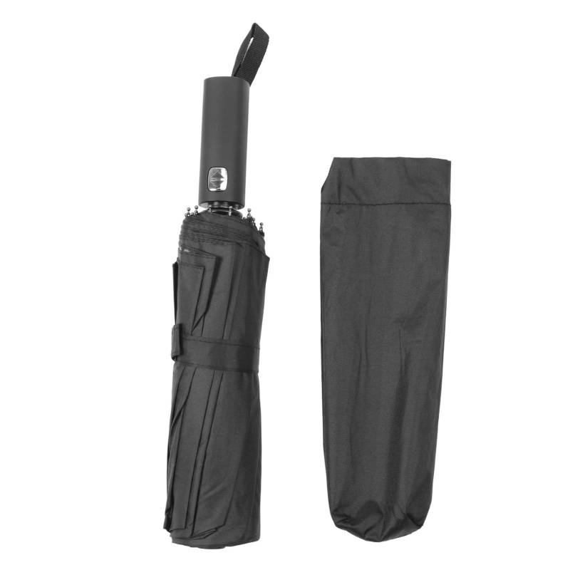 Sonnenschirm Regenschirm 24 Rippen Sonnenschutz UV-Schutz Faltbarer Automatischer Schirm für den täglichen Gebrauch von Joom DACH