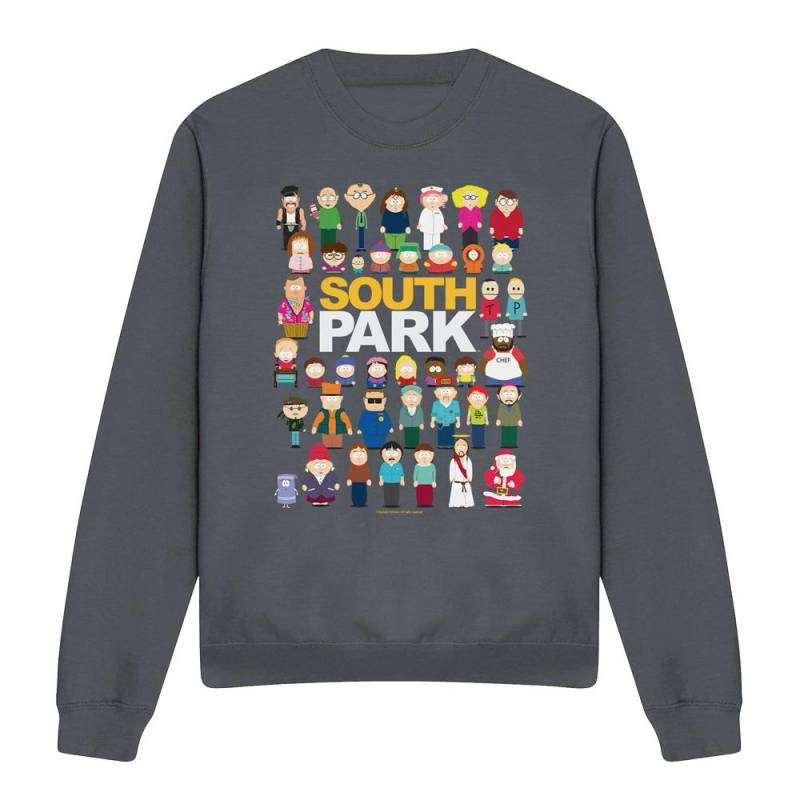 South Park Unisex-Erwachsenen-Sweatshirt mit vollständiger Besetzung XL kohle von Joom DACH
