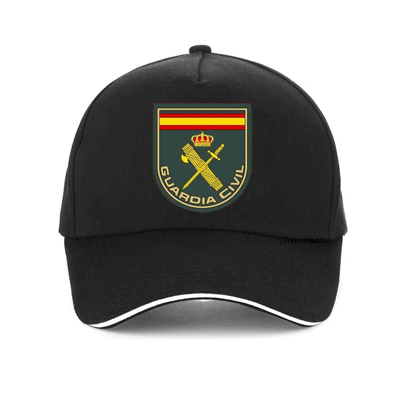 Spanien Guardia Civil Symbol Hut Unisex Frauen Sommer Visier Baseball Cap Verstellbare Outdoor Snapback Hüte España Hip Hop Caps Adjustable von Joom DACH