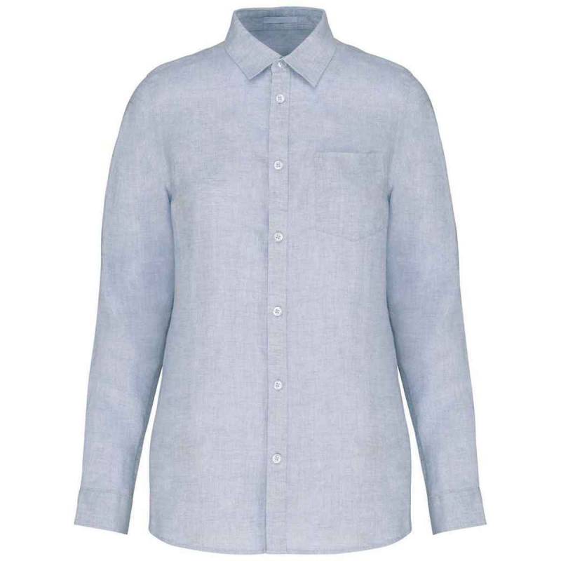 Spasso Womens/Ladies Linen Long-Sleeved Shirt XS Spasso Womens/Ladies Linen Long-Sleeved Shirt XS von Joom DACH