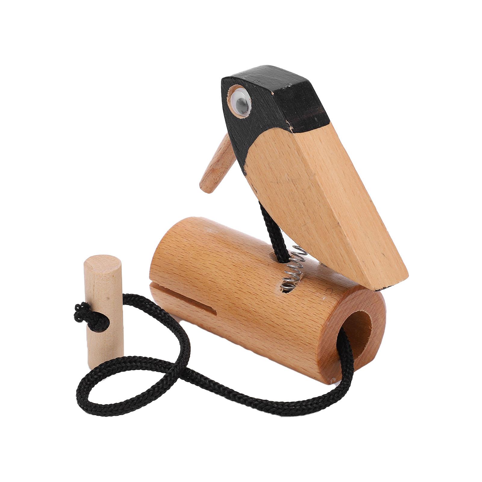 Specht Spielzeug Buche Holz Vogel Dekor Skulptur Vorschulerziehung Spielzeug für Kinder von Joom DACH