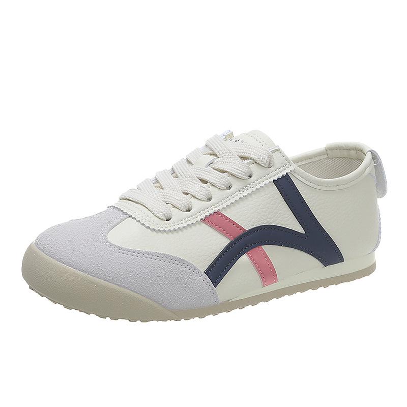 Spezialinteresse Design Farbabstimmung Deutsche Trainingsschuhe Damen Sommer Neu Flach All-Matching Lässig Sportlich Cortez 40 blau von Joom DACH