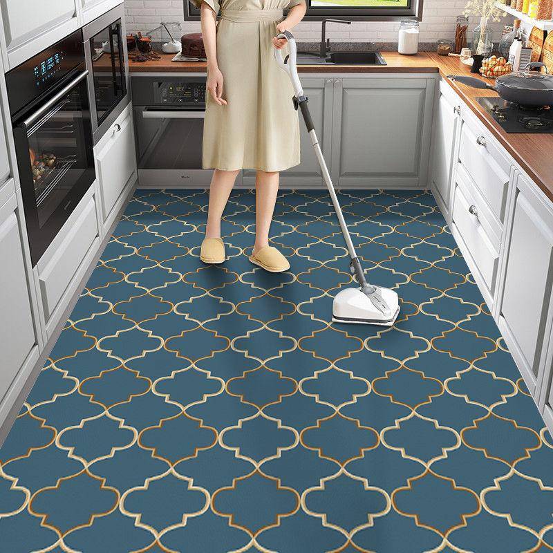 Spezielle Bodenmatte für die Küche Ölbeständiger Teppich Wasserfester Teppich Rutschfester Teppich Wisch- und waschfrei Einfache Teppich-Fußmatte 40x 60cm von Joom DACH