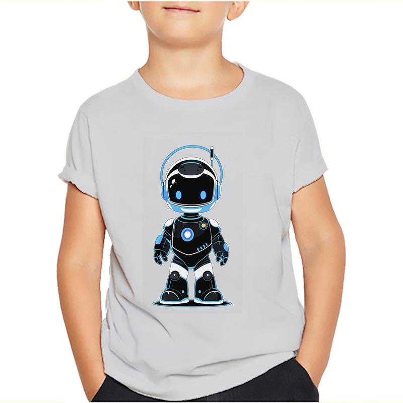 Spiel Astro Bot 3D gedruckt Kinder T-Shirt Kinder Kleidung Harajuku Cartoon Tees Casual Spaß Top Kleidung Mädchen Jungen T-Shirt 2024 110 gelb von Joom DACH