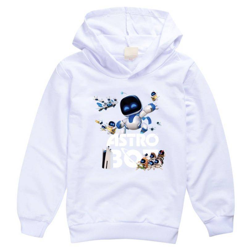 Spiel Astro Bot Kapuzenpullover Kinder Comic Kleidung für Teenager Mädchen Pullover Langarm Mäntel Jungen Weicher Stoff Oberbekleidung Kinderkleidung 120 von Joom DACH