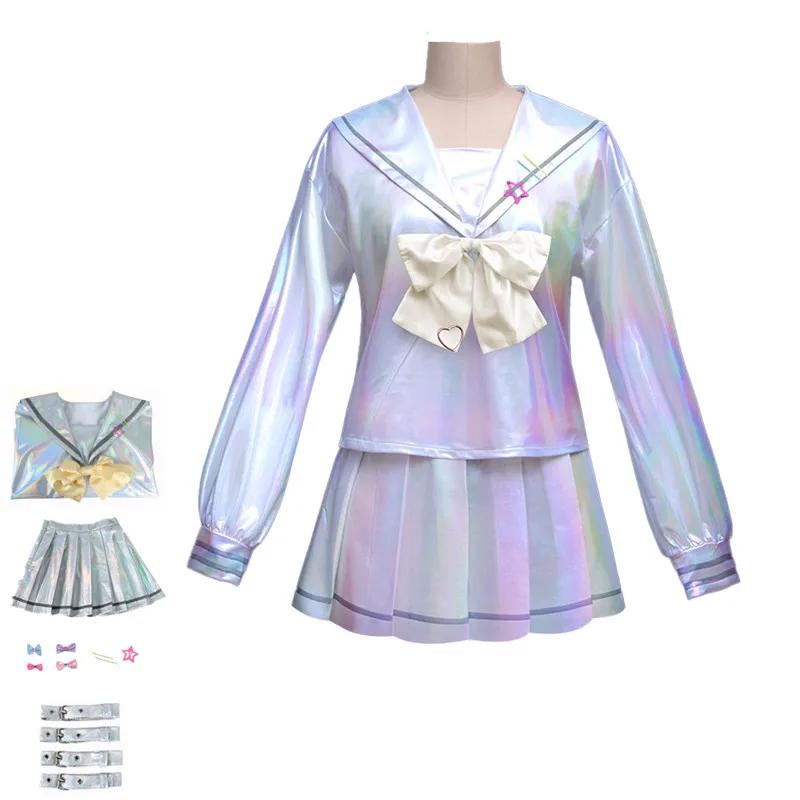 Spiel NEEDY GIRL OVERDOSE KAngel Cosplay Kostüm Lolita Mädchen Matrosenanzug Uniform Kleid Halloween Karneval Anime Schulkleidung L Spiel NEEDY GIRL OVERDOSE KAngel Cosplay Kostüm Lolita Mädchen Matrosenanzug Uniform Kleid Halloween Karneval Anime Schulkleidung L von Joom DACH