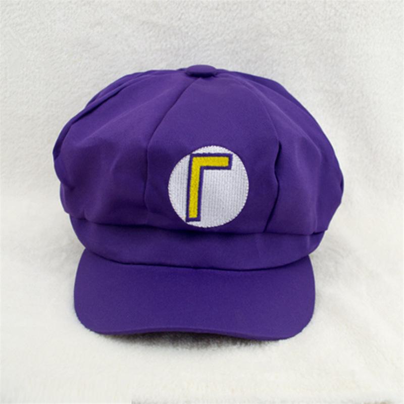 Spiel Super Mari Luigi Bros Cosplay Hut Kappe Yoshi Wario Waluig Hüte Karneval Halloween Party Jungen Mädchen Kostüme Prop von Joom DACH