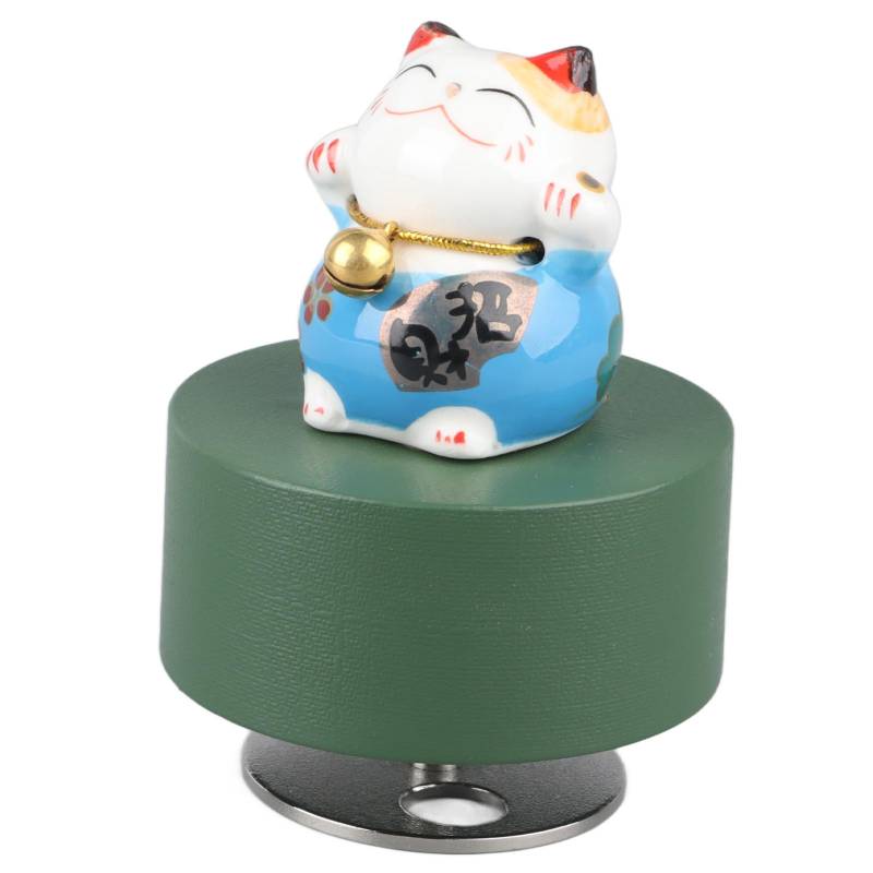 Spieluhr Runde Form Glückskatzen-Stil Angenehme Melodie Exquisite Langlebige Kinder-Spieluhr für Kinder von Joom DACH