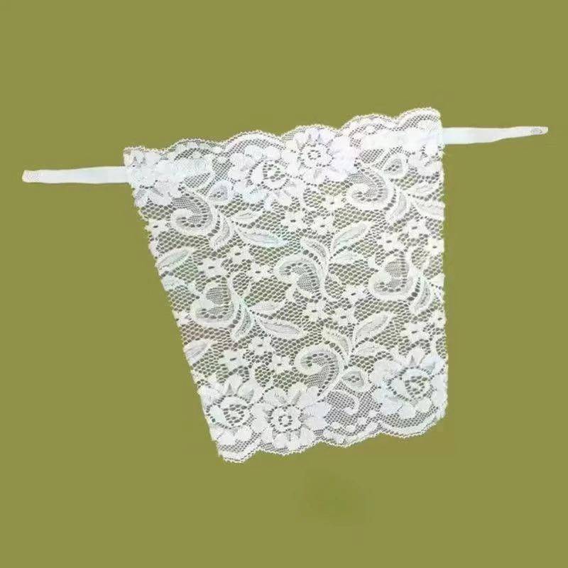 Spitze Unsichtbarer BH Privatsphäre Dekolleté Abdeckung Unterwäsche Anti Peep Büstenhalter Nahtlose Wrap Brust Trägerlose Dessous Tube Tops one Size von Joom DACH