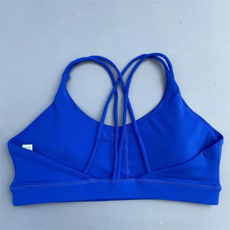 Sport-BH mit hoher Intensität, Nacktgefühl, schnelltrocknend Large von Joom DACH