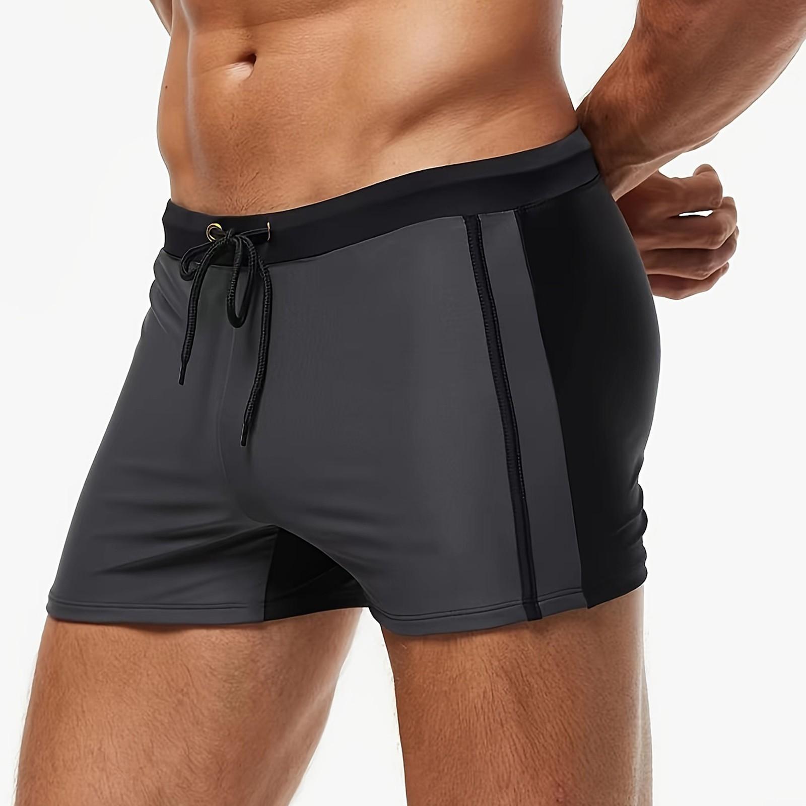 Sport Herren Boxershorts Einfarbige Nähte Bequeme Mode Schnür-Badeshorts Herren XXL Sport Herren Boxershorts Einfarbige Nähte Bequeme Mode Schnür-Badeshorts Herren XXL von Joom DACH
