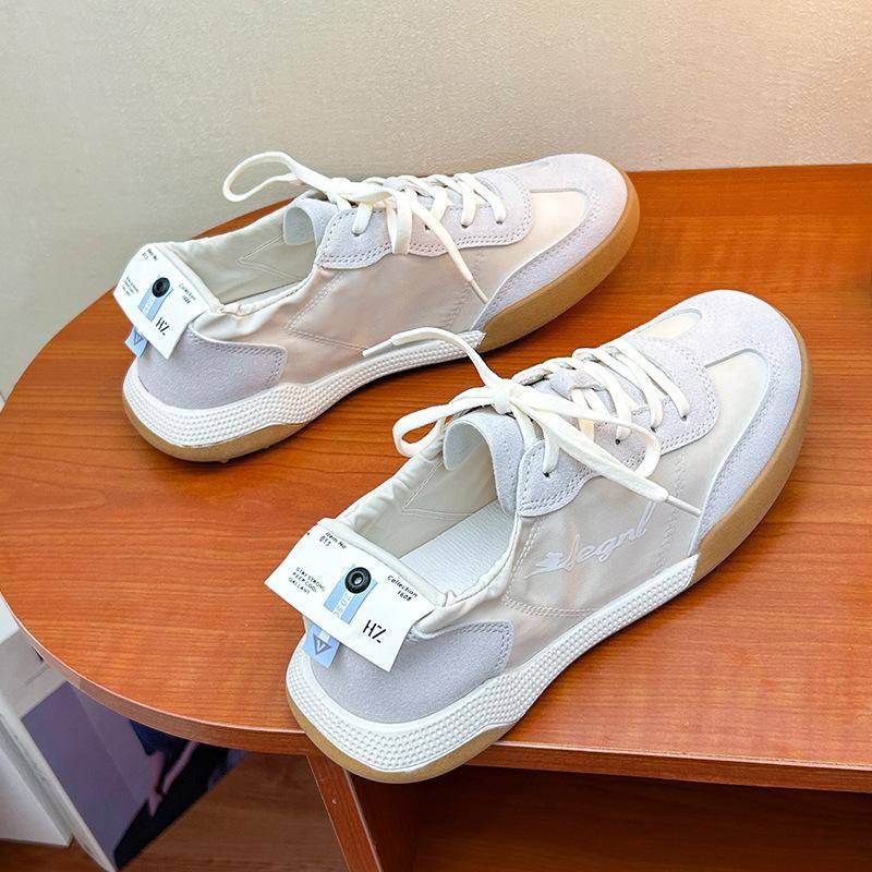 Sport Laufen Freizeit Tanzen Deutsche Trainingsschuhe Damen Sommer Atmungsaktiv Elastisch Forrest Gump Schuhe Damen 40 beige von Joom DACH