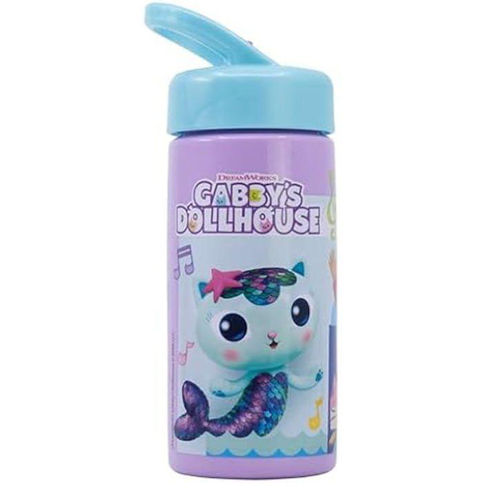 Sportflasche - STOR - Gabby's Dollhouse - 410 ml - Hellrosa - Integrierter Griff rosa von Joom DACH