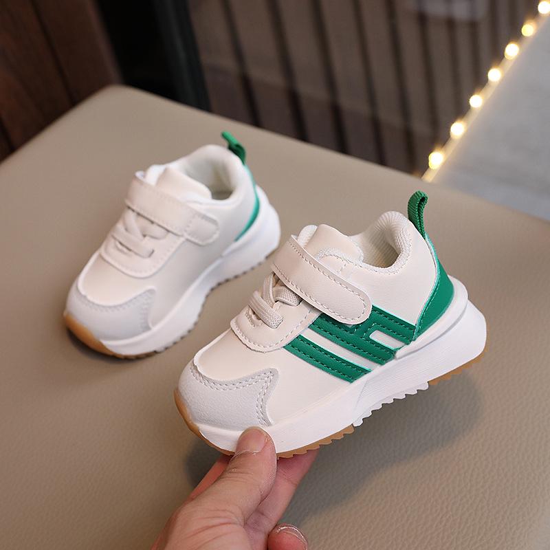 Sportschuhe für Kleinkinder mit weicher Sohle für Jungen – Frühjahrs-/Herbstkollektion für 0–1-Jährige Size 19, Inner Length 13CM von Joom DACH