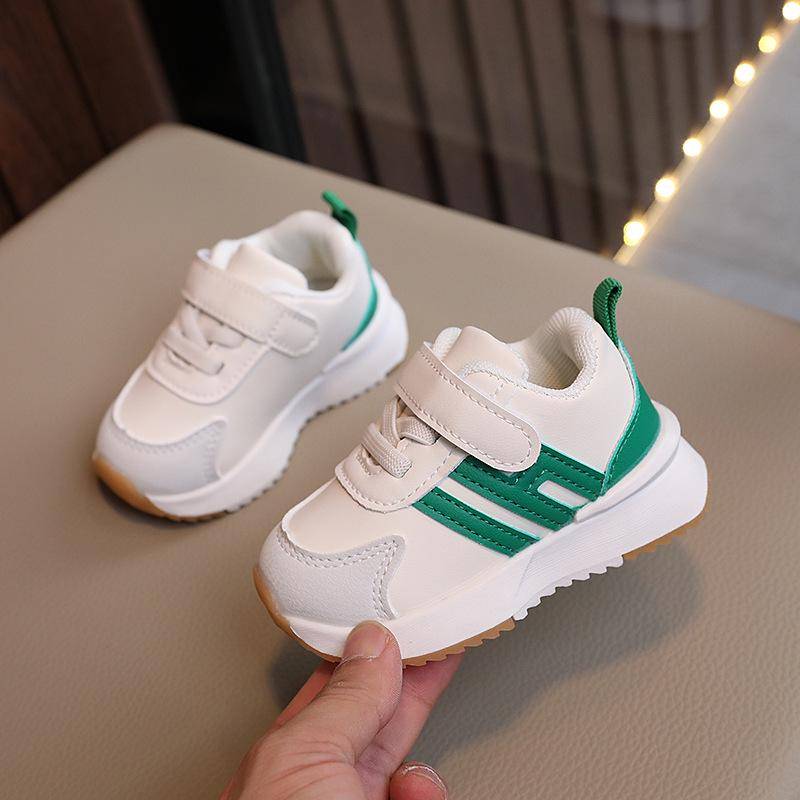 Sportschuhe für Kleinkinder mit weicher Sohle für Jungen – Frühjahrs-/Herbstkollektion für 0–1-Jährige Size 19, Inner Length 13CM von Joom DACH