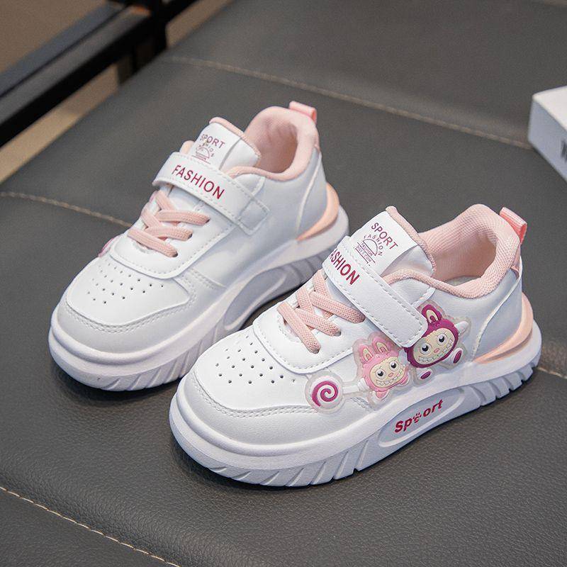 Sportschuhe mit weicher Sohle für Mädchen, Frühling Kinder Freizeit-Board-Schuhe 23 rosa von Joom DACH