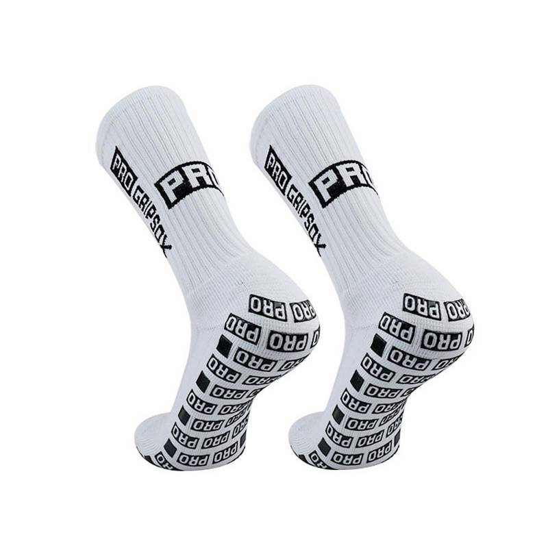 Sportsocken Hochelastische Fußballsocken mit Rutschfestem Griff für Damen und Herren Gr. 39-46 Ideal 1pcs weiß von Joom DACH